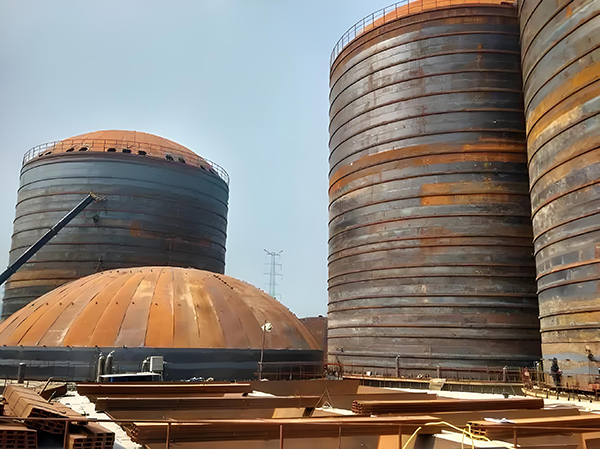 岷县焦粉钢板仓